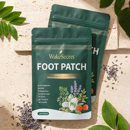 WakeSecret Natural Foot Patch 2 pack