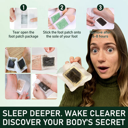 WakeSecret Natural Foot Patch
