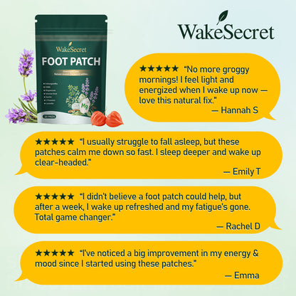 WakeSecret Natural Foot Patch