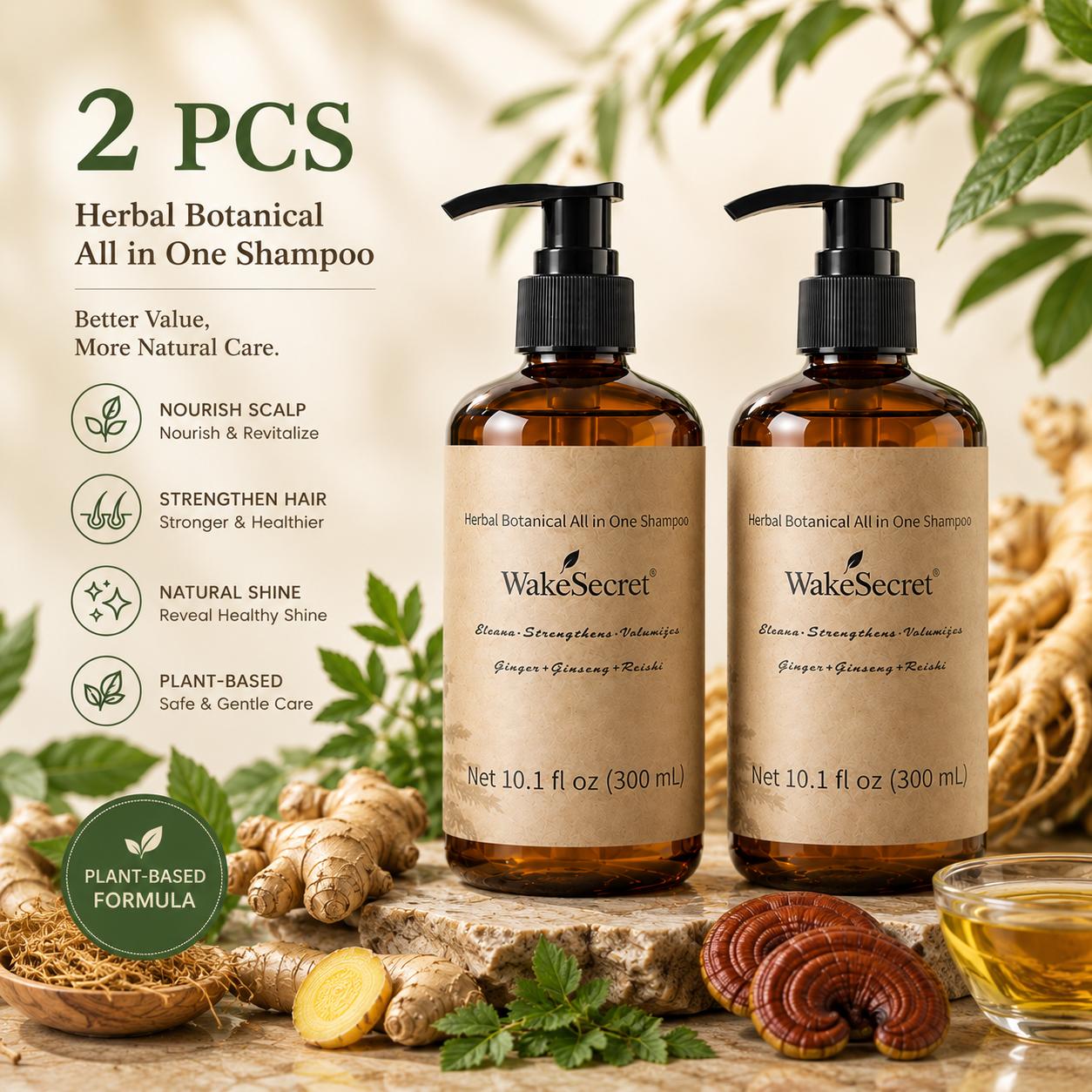 WakeSecret Herbal Shampoo