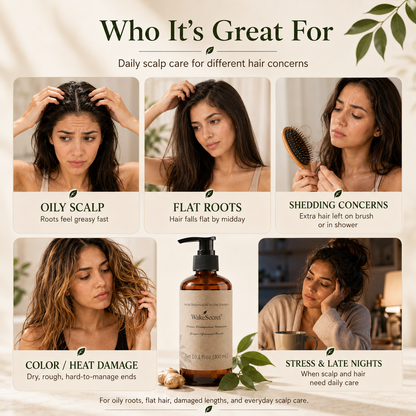WakeSecret Herbal Shampoo