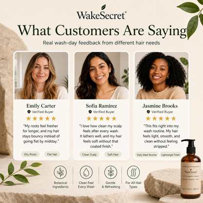 WakeSecret Herbal Shampoo